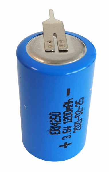 Batterie au lithium de 3,6 V/1/2 AA 1200 mAh LS14250 (ER14250) de Savft