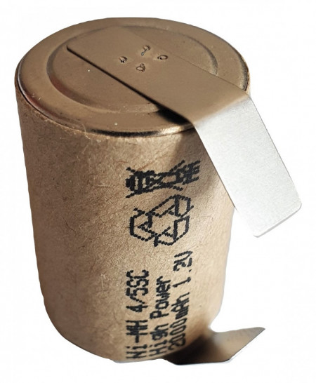 Acumulator 4/5CS High Power 1.2V 2000mAh cu lamele