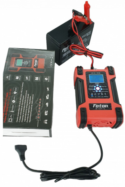 Redresor inteligent Foton RI-1224-12 cu desulfatare