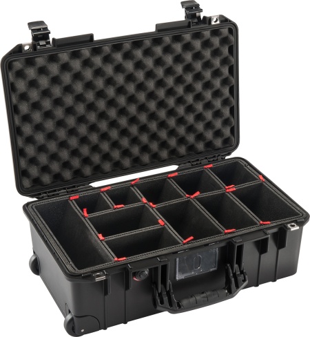 Geanta/Troler de protectie Peli 1535 Air Case Cafeniu (Tan) cu TrekPak Divider