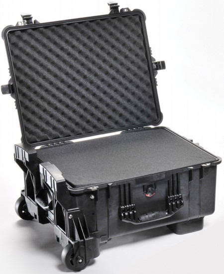 Troler rigid Peli 1610M Mobility Case cu burete Pick N Pluck