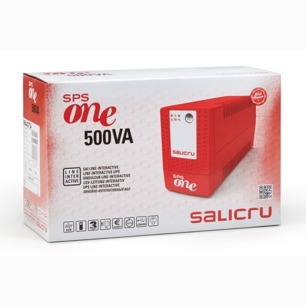 UPS Salicru SPS ONE 500VA Line Interactive în cutie