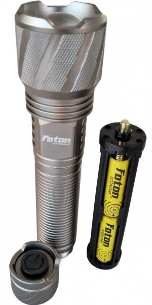 Lanternă Foton Super Z8028 cu LED de 10W Zoom