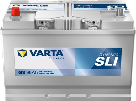 Baterie auto Varta SLI 95Ah 830A G8 595405083 (+ in stanga)