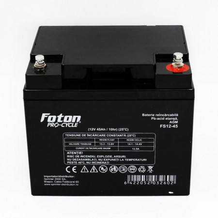 Acumulator stationar Foton FS 12V 45Ah