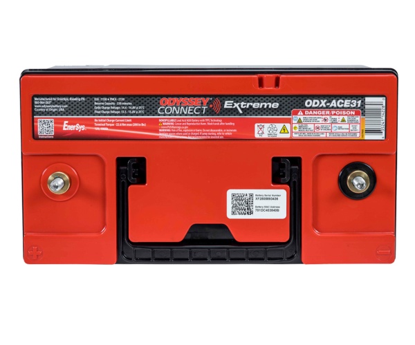 Baterie auto AGM Odyssey Extreme ODX-ACE31 12V 103Ah 1150A cu sistem de monitorizare