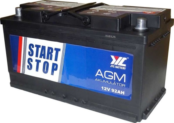 Baterie auto JYC AGM 92Ah 850A in format L5 - Img 3