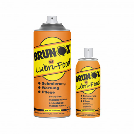 Brunox Lubri-Food Spray 100-400ml - lubrifiant NSF H1