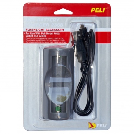 Încărcător USB Peli 2388 (pentru acumulatorii Peli 2389) în blister