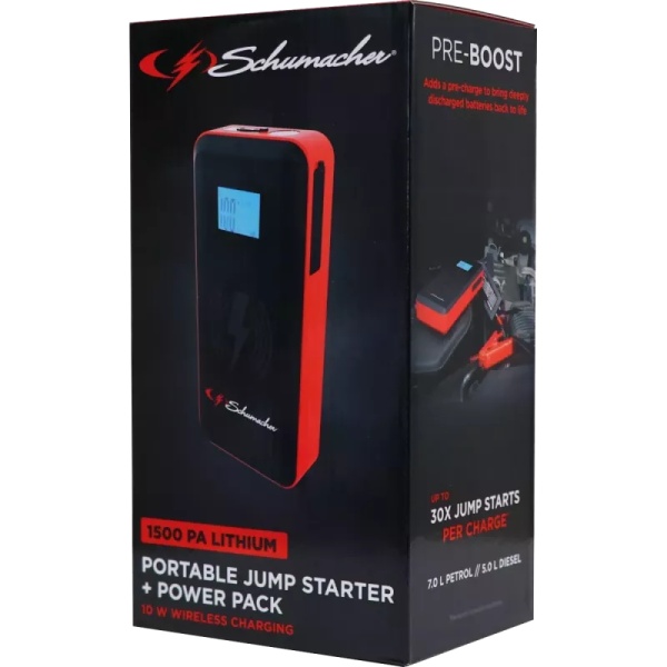 Jump starter profesional Schumacher SL473 /12V 1500A si incarcare QI - Img 12