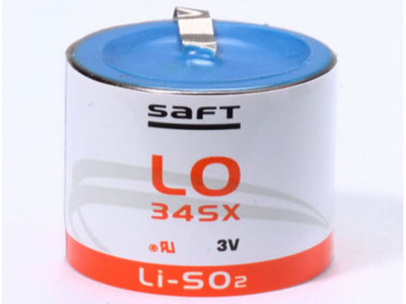 Baterie cu litiu SAFT BA 5567 A/U LO34SX tip 1/3C de 3V și 1Ah