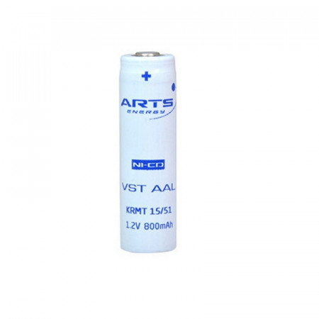 NiCd battery VST AA L (R6) of 1.2V and 800mAh