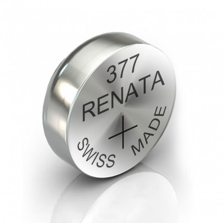 Set 10 Baterii ceas Renata 377 (AG4) cu oxid Argint