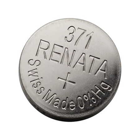 Baterie de ceas Renata 371 AG6 cu oxid de Argint