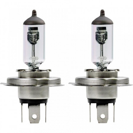 Set 2 becuri auto halogen AEG H4 Blue Xenon