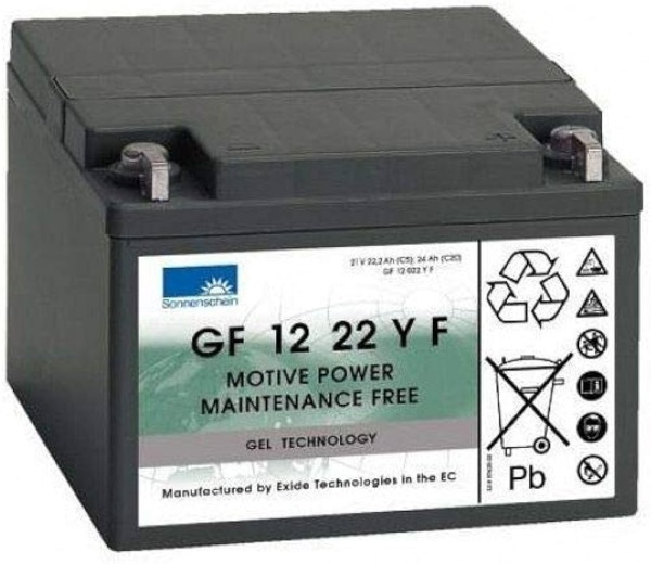 Acumulator gel Sonnenschein Light Traction GF12022Y 12V 24Ah