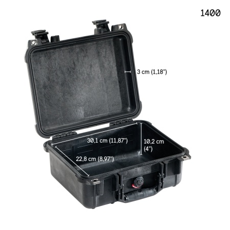 Waterproof Case Peli SmallCase 1400 - Img 5