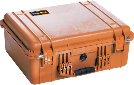 Waterproof Hard Case Peli™ MediumCase 1550 Orange