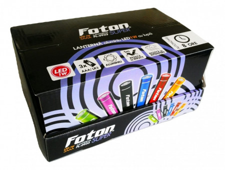 Lanterne din aluminiu Foton 0933 cu LED de 1W
