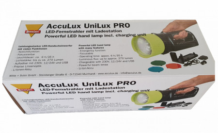 Lanternă profesională reîncărcabilă AccuLux UniLux Pro