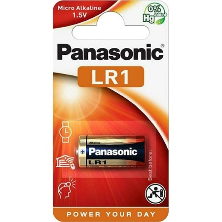 Baterie alcalina Panasonic LR1 / N de 1.5V