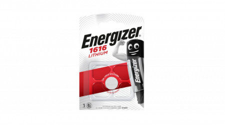 Energizer ECR1616BP Coin Cell Battery, 3 V Battery, 60 mAh, CR1616 Battery,  Lithium, Manganese Dioxide