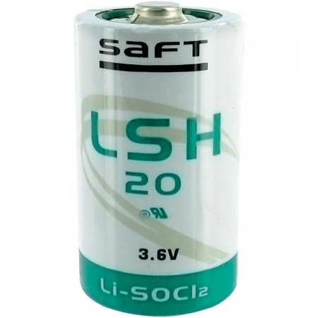 Baterie cu Litiu Saft LSH20 tip D de 3.6V și 13000mAh