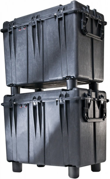 Set de 4 înălțătoare Peli 0508 Pallet Riser Kit utilizate la două valize Peli Protector Transport Case