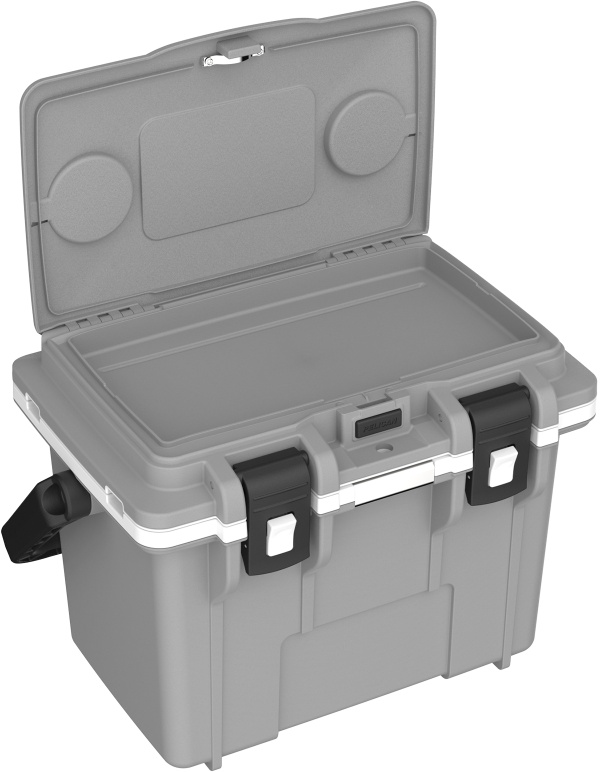 Peli 14QT Personal Cooler - geanta 14 litri, gri/alb