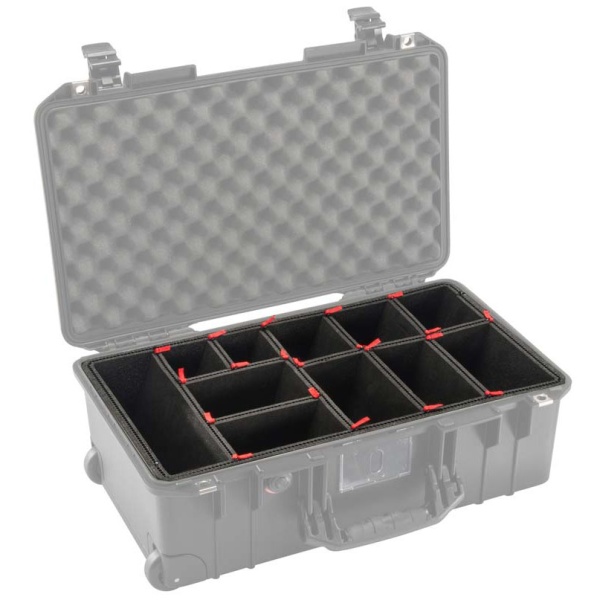 Troler de protectie Peli 1535 Air Case Verde Salvie - editie limitata cu TrekPak divider