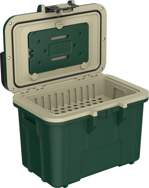 Peli 8QT Personal Cooler - geanta 8 litri, verde inchis/verde deschis