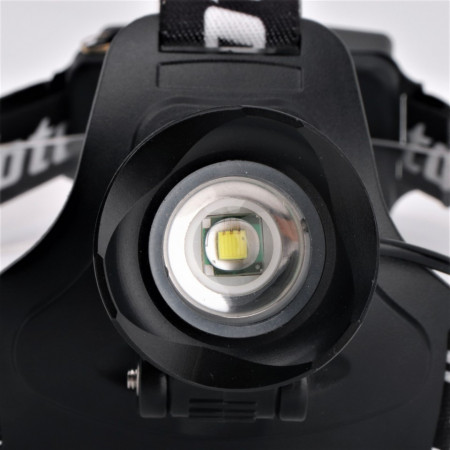 Lanternă frontală reîncărcabilă Foton HL-2157 cu LED de 10W