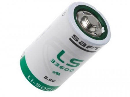 Baterie cu Litiu SAFT LS33600 de 3.6V și 17000mAh