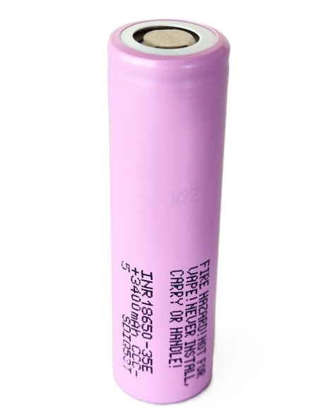 Samsung battery INR18650-35E of 3.6V and 3400mAh - Img 4