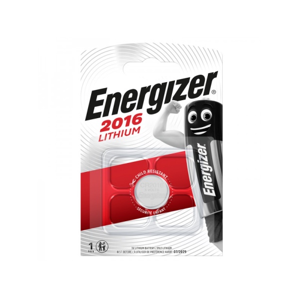 Baterie litiu tip buton Energizer CR2016 3V 90mAh