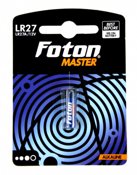 Алкална батерия Foton Master LR27A 12V