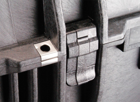 Închizătoare la un troler rigid foto Peli Studio Case 1510SC