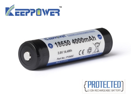 Acumulator KeepPower 18650 3.6V 4000mAh cu BMS