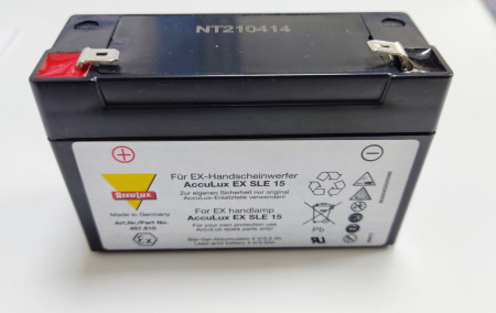 Acumulator pentru lampă antiex AccuLux EX SLE 15 LED Z1