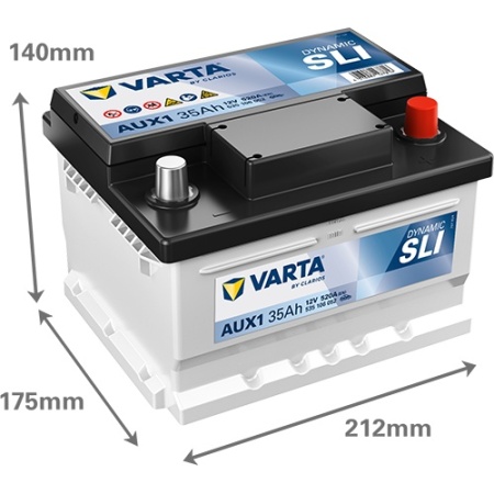 Autó akkumulátor Varta Dynamic SLI AUX1 35Ah 535106052
