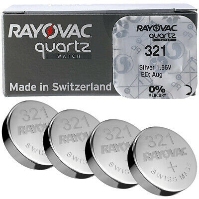 Motivate Grand Gum Baterii ceas Rayovac 321 (SR616SW) oxid argint 10 buc