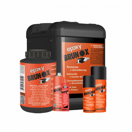 Brunox EPOXY solution - anti-rust stopper and primer