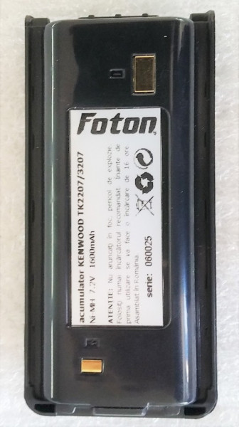 Foton akkumulátor Kenwood TK2207-hez (KNB-29N, KNB29)