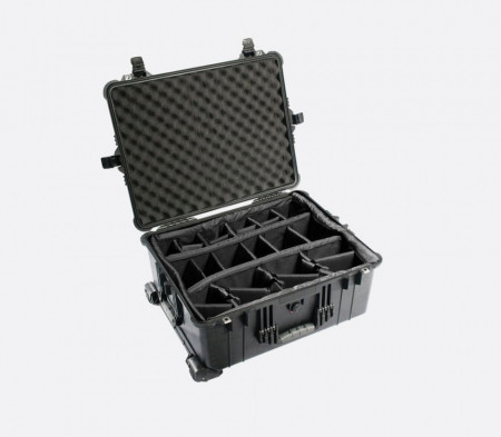 Troler rigid Peli Protector Case 1610EU cu divider