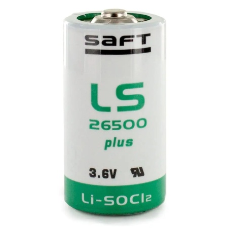 Lithium battery SAFT LS26500Plus type C 3.6V 8500mAh