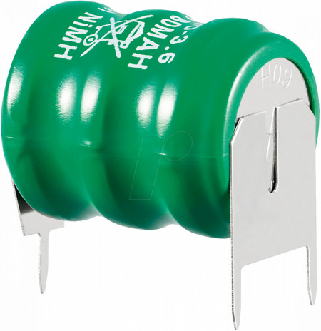 NiMH battery Akyga 3/V80H of 3.6V and 80mAh
