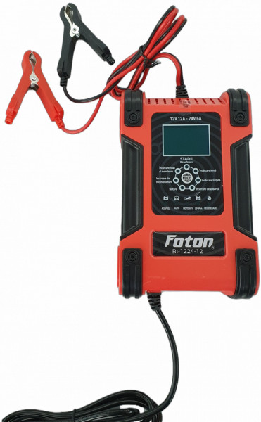 Redresor inteligent Foton RI-1224-12 cu desulfatare