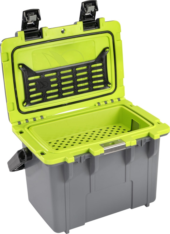 Peli 14QT Personal Cooler - geanta 14 litri, gri/verde deschis