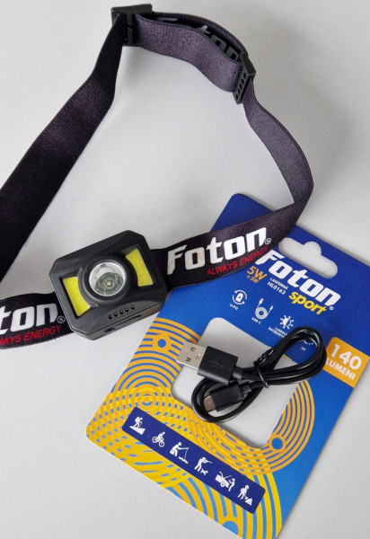 Lanternă frontală Foton Sport HL0163 USB-C