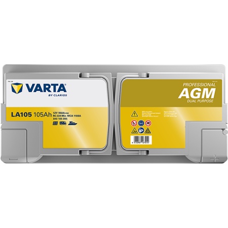 Acumulator Varta Professional Dual Purpose AGM 105Ah LA105